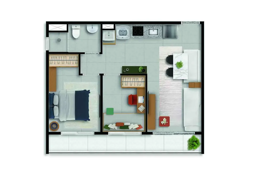 My One Vila Mariana — 1 dorm.