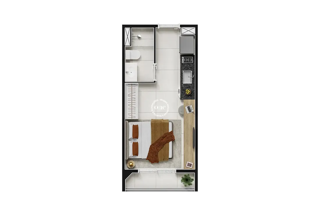 Nex One Capote Valente — STUDIO (22 M²)
