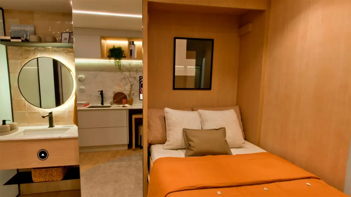 Decorado | Studio e 1 Dorm.