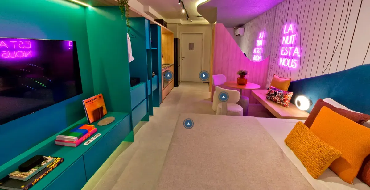 Decorado | Studio | 26 m²