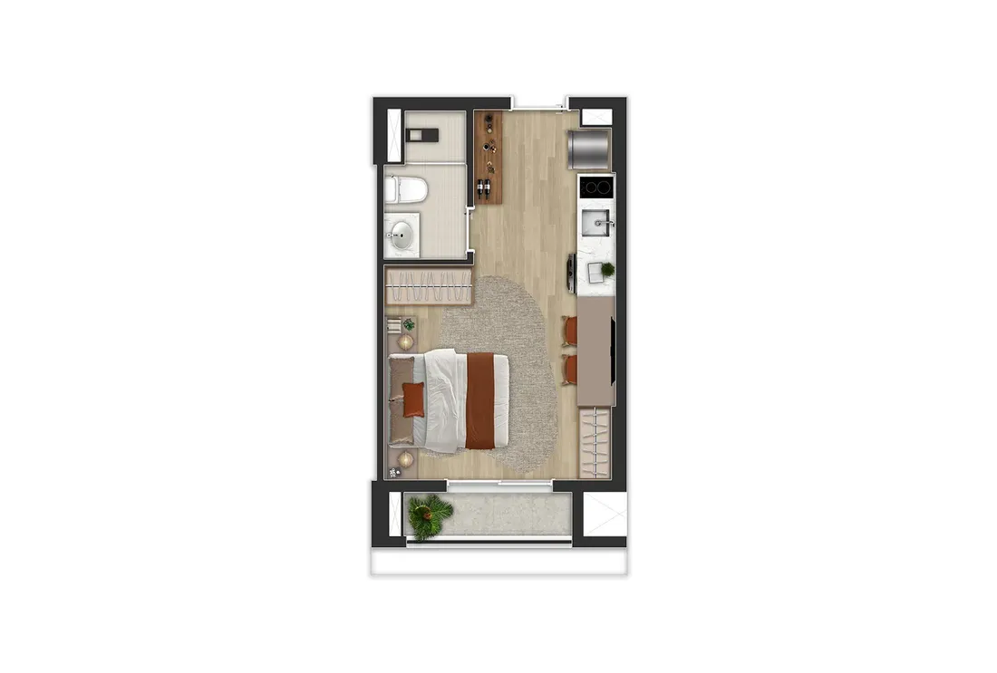Very Pedroso de Morais — STUDIO (24 M²)